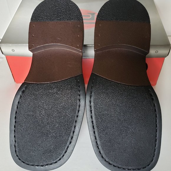 London Underground, Men's Black Leather Chunky Oxford Shoes Men's Size 8 M - Picture 8 of 14